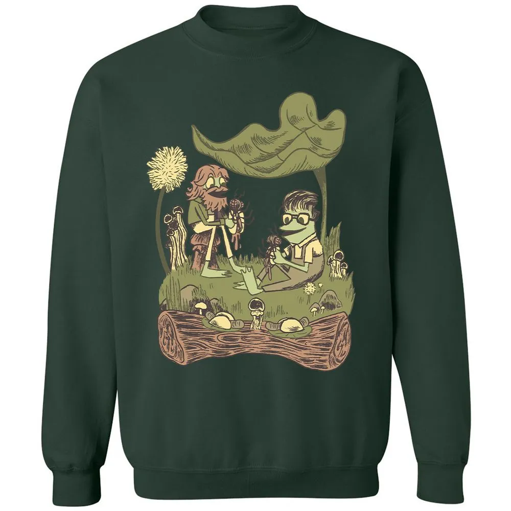 Classic Unisex Sweatshirt - AQ4A4DWC - Forest Green - 4