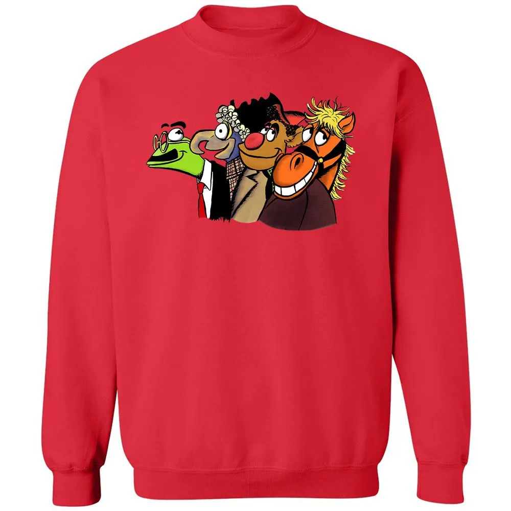 Classic Unisex Sweatshirt - 5V3D8WXD - Red - 5