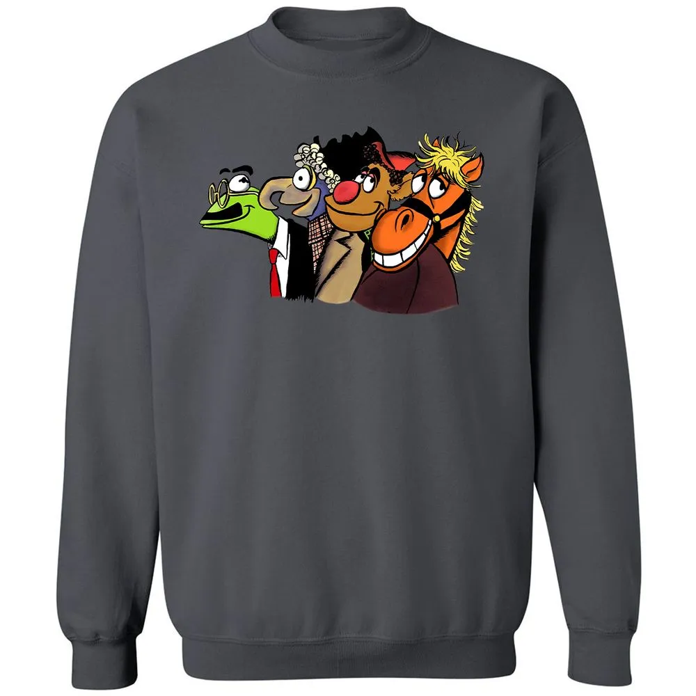 Classic Unisex Sweatshirt - 5V3D8WXD - Charcoal - 7