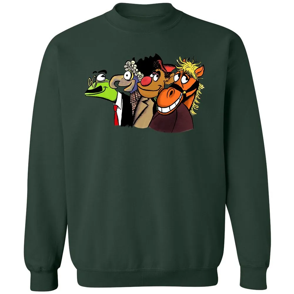 Classic Unisex Sweatshirt - 5V3D8WXD - Forest Green - 4