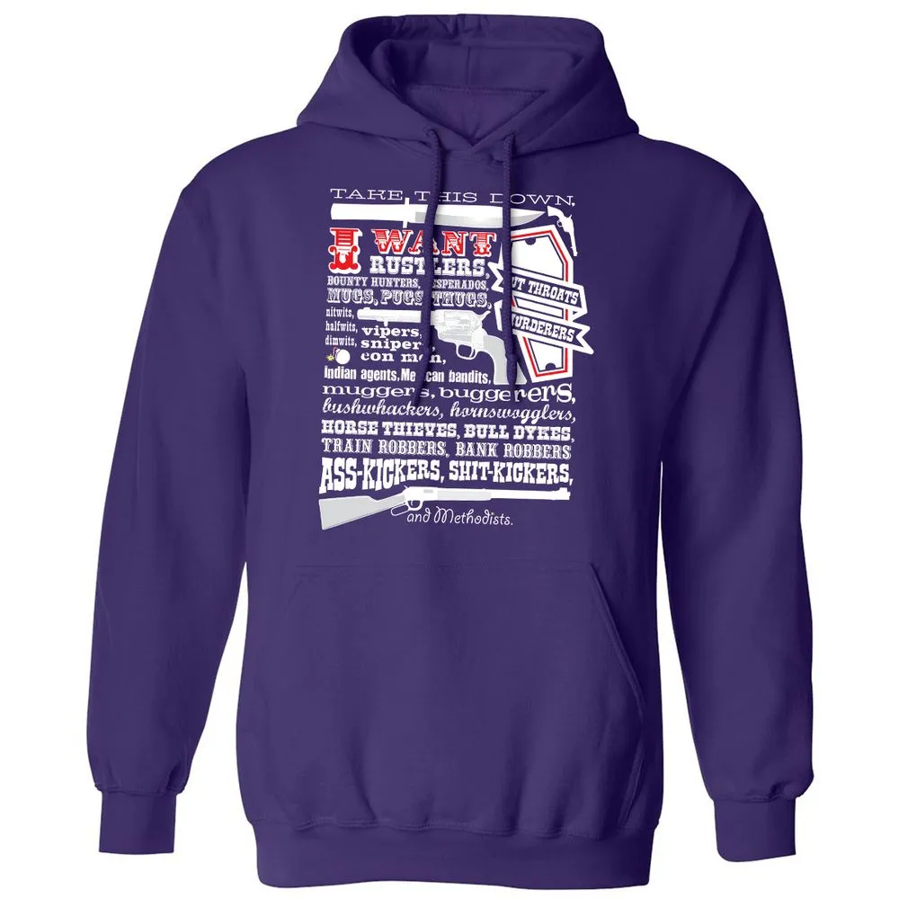 Classic Unisex Hoodie - W7H9VNF3 - Purple - 6