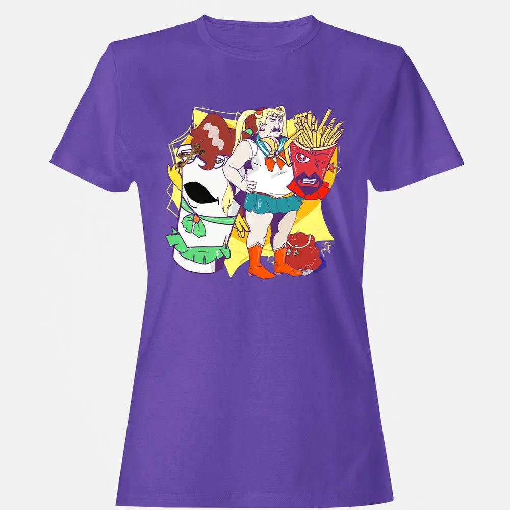 Women's T-Shirt - 7Y2UB47Q - Purple - 12