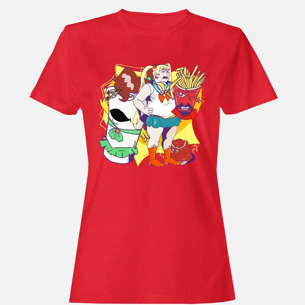 Women's T-Shirt - 7Y2UB47Q - Red - 13
