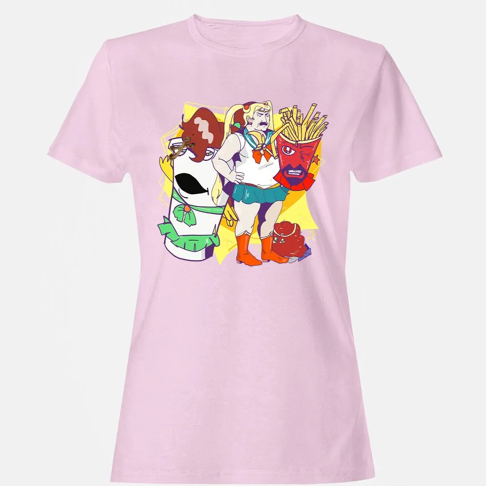 Women's T-Shirt - 7Y2UB47Q - Light Pink - 9