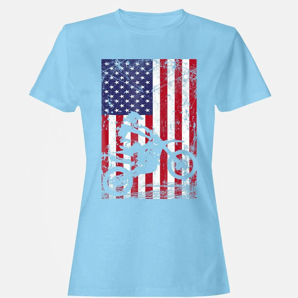 Women's T-Shirt - 5YTWTQGQ - Light Blue - 8