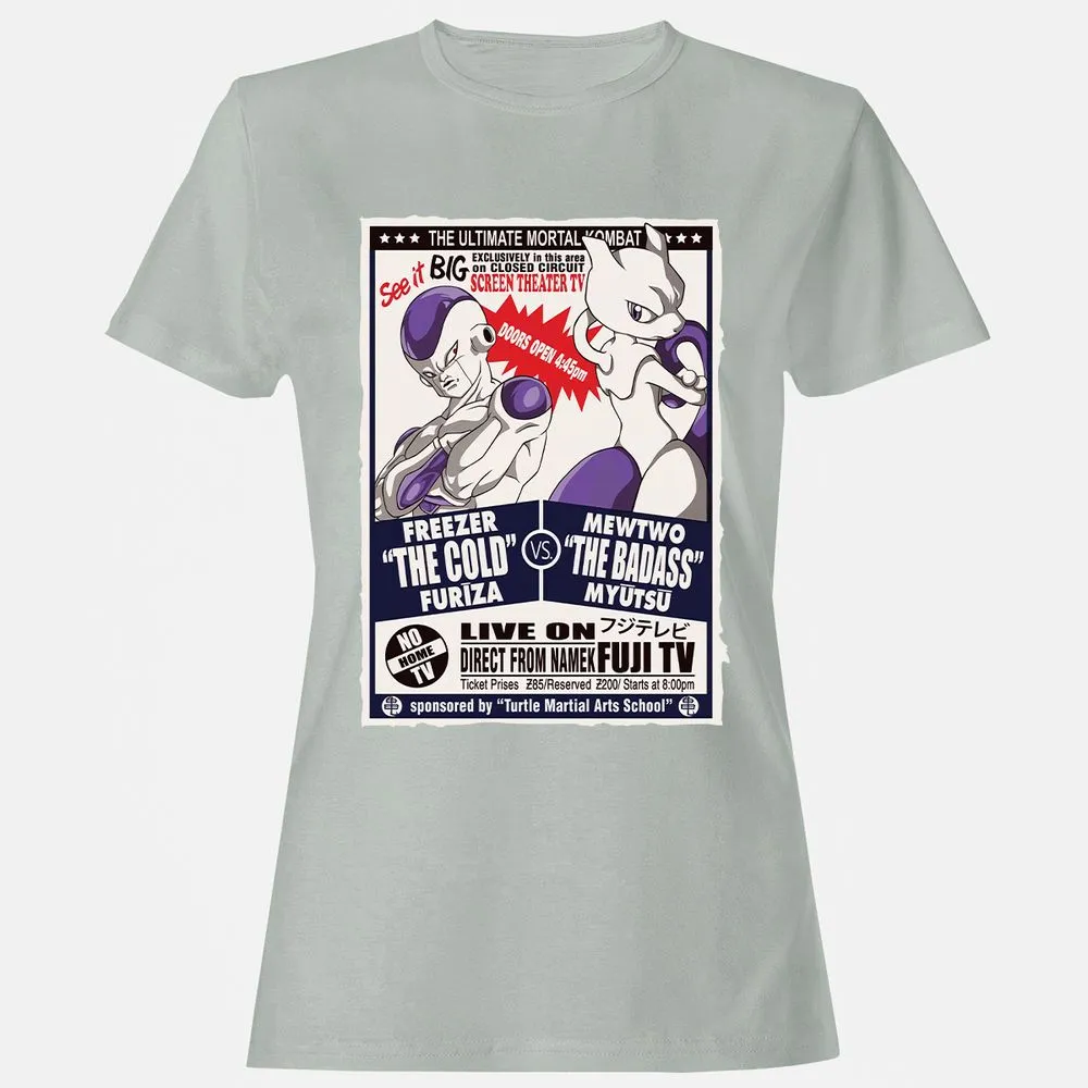 Women's T-Shirt - 4H5HKXRB - Ash - 2