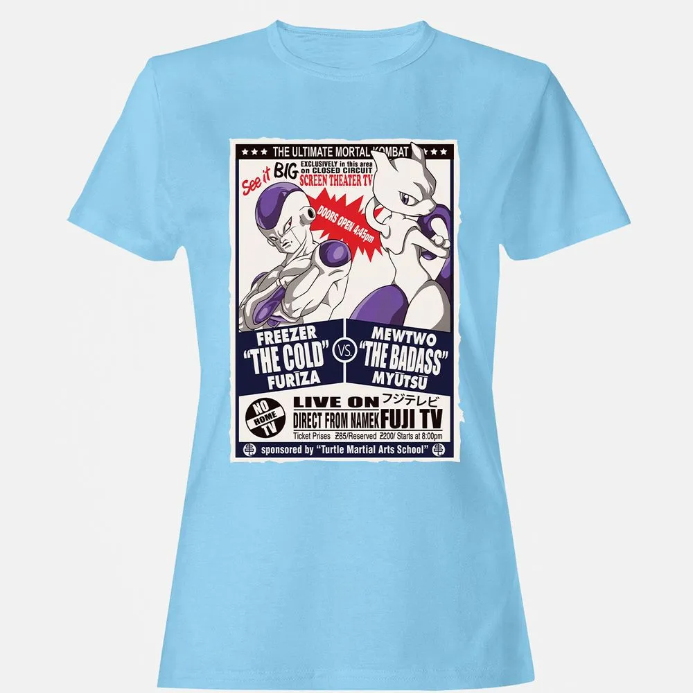 Women's T-Shirt - 4H5HKXRB - Light Blue - 8
