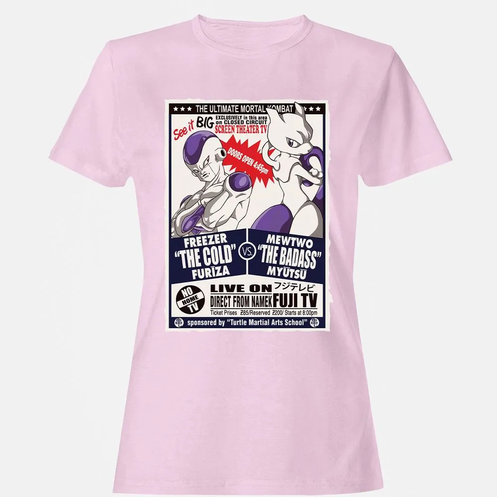 Women's T-Shirt - 4H5HKXRB - Light Pink - 9