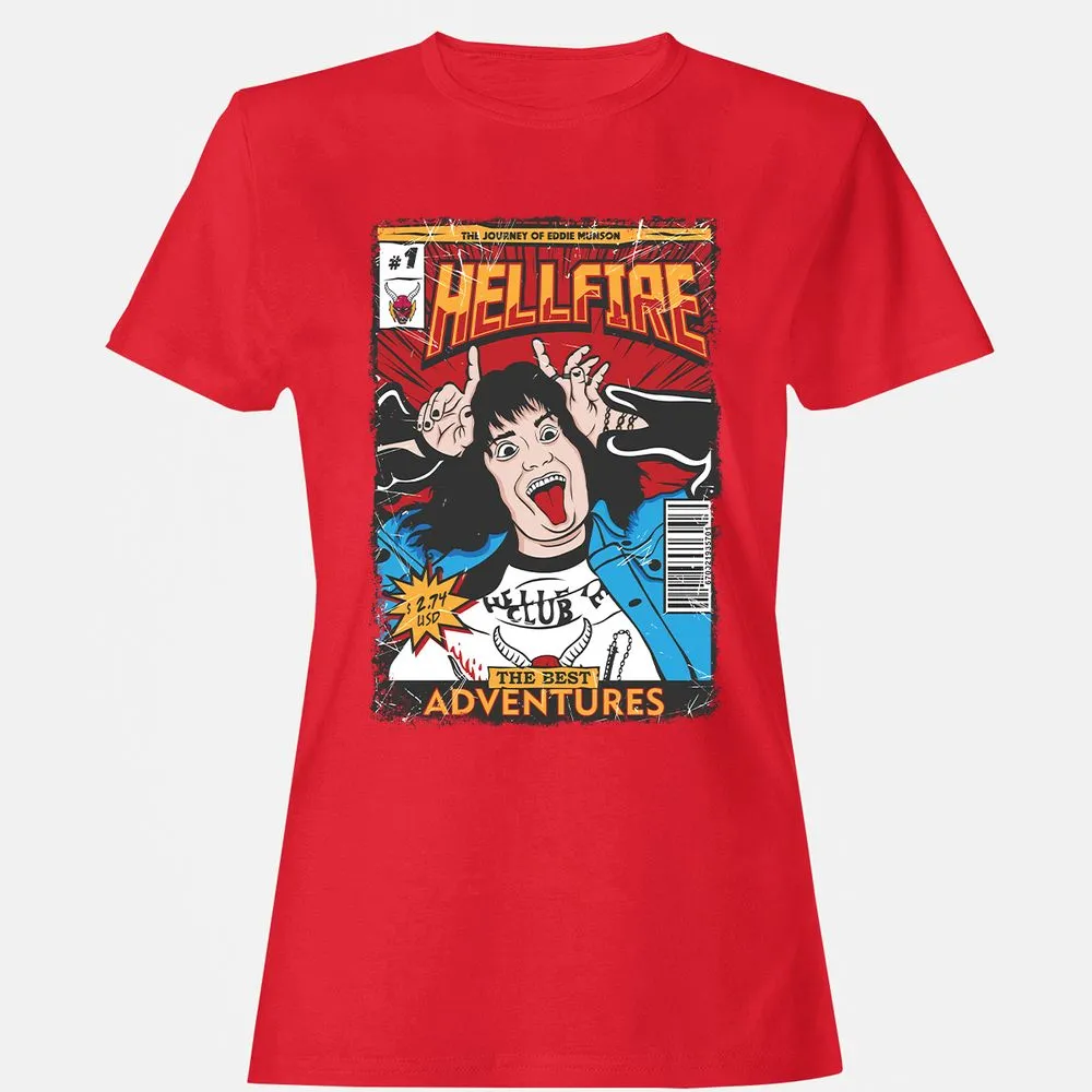 Women's T-Shirt - JSV2PFDP - Red - 13