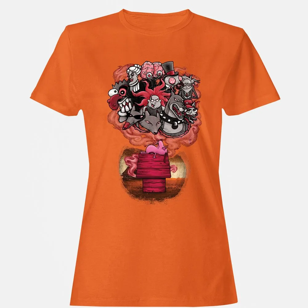 Women's T-Shirt - YQCTWS2W - Orange - 11