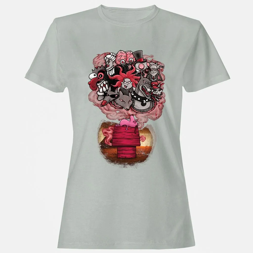 Women's T-Shirt - YQCTWS2W - Ash - 2