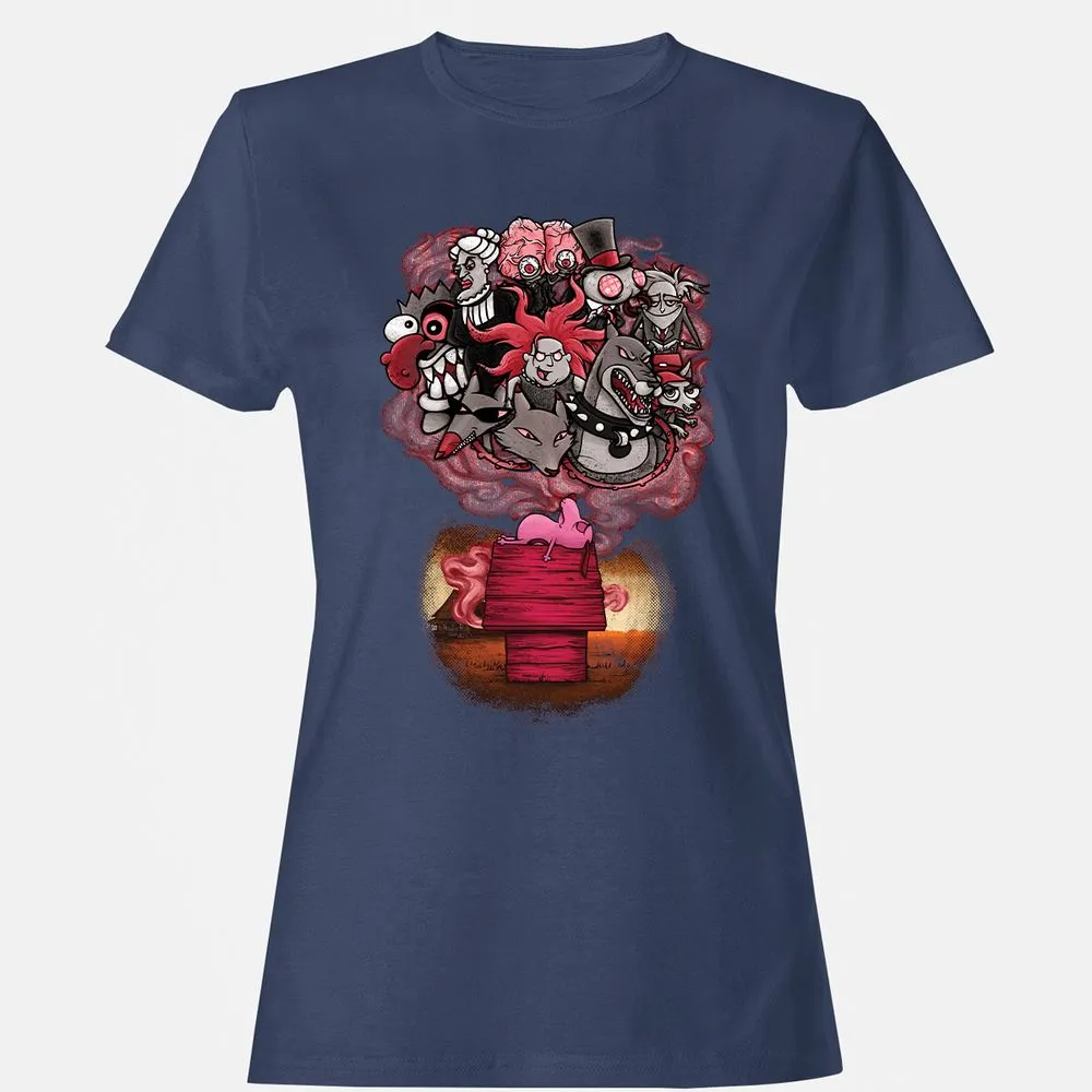 Women's T-Shirt - YQCTWS2W - Navy - 10