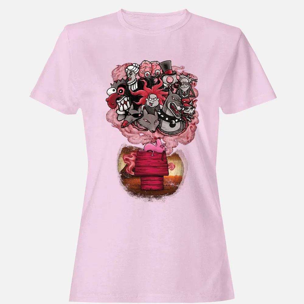 Women's T-Shirt - YQCTWS2W - Light Pink - 9