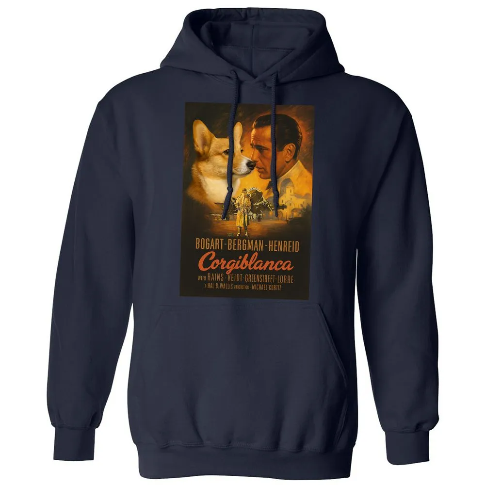 Classic Unisex Hoodie - QK9KF4Y5 - Navy - 2