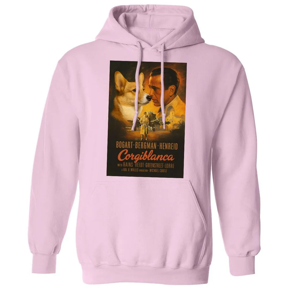 Classic Unisex Hoodie - QK9KF4Y5 - Light Pink - 3