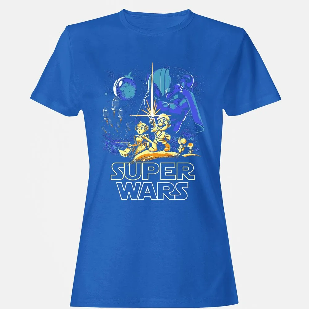 Women's T-Shirt - UUY3SQFH - Royal - 14