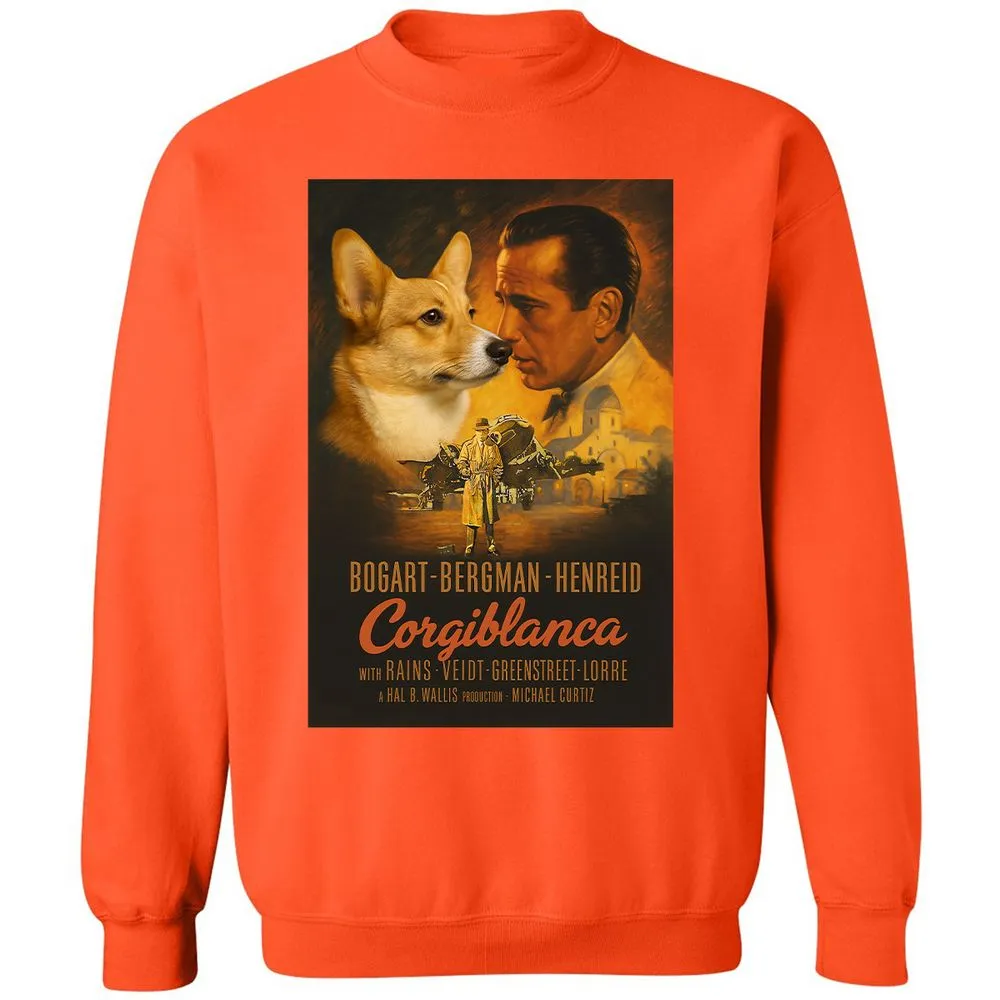 Classic Unisex Sweatshirt - UJ4RNZRB - Orange - 10