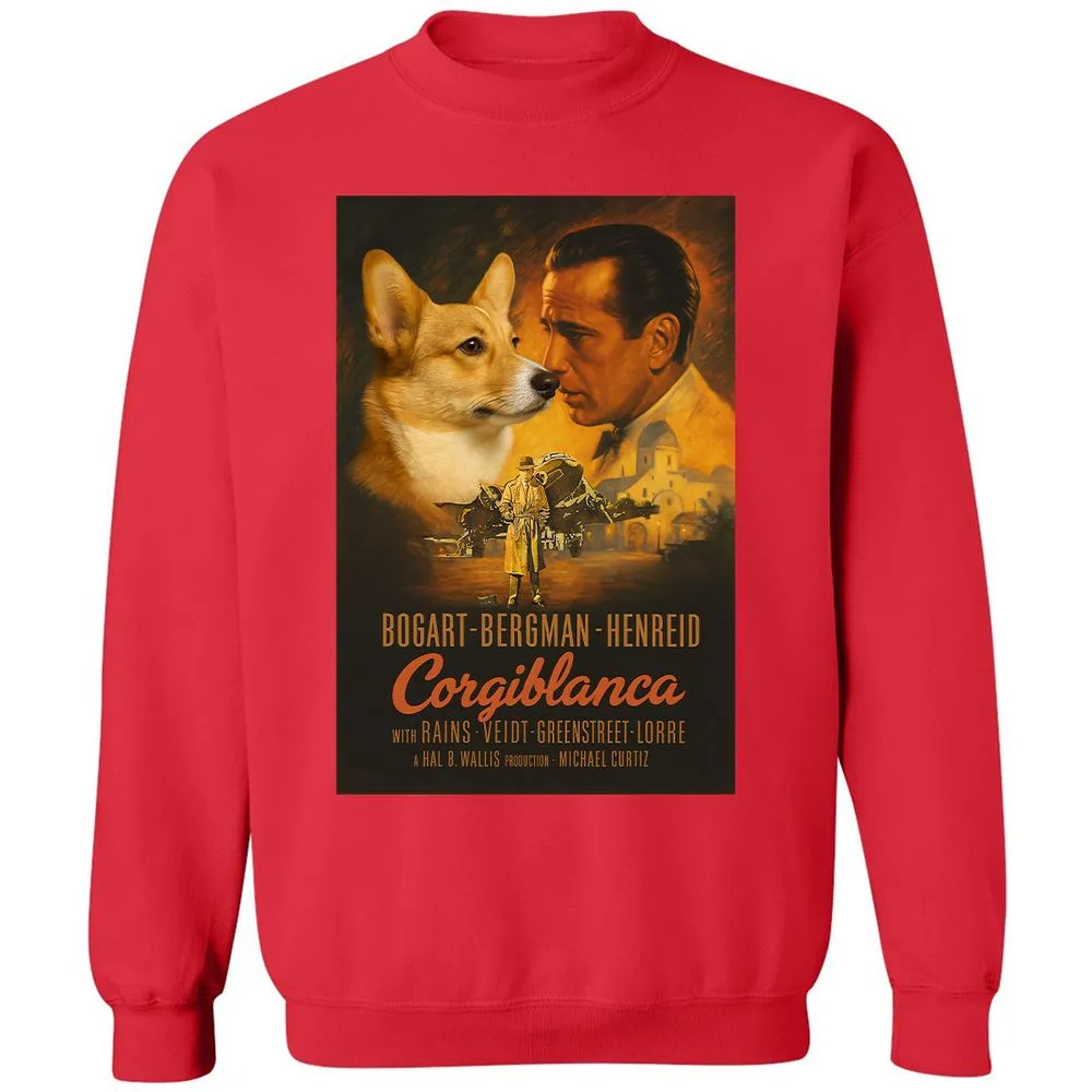 Classic Unisex Sweatshirt - UJ4RNZRB - Red - 5