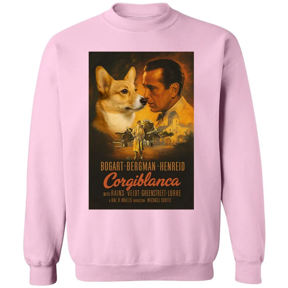 Classic Unisex Sweatshirt - UJ4RNZRB - Light Pink - 3