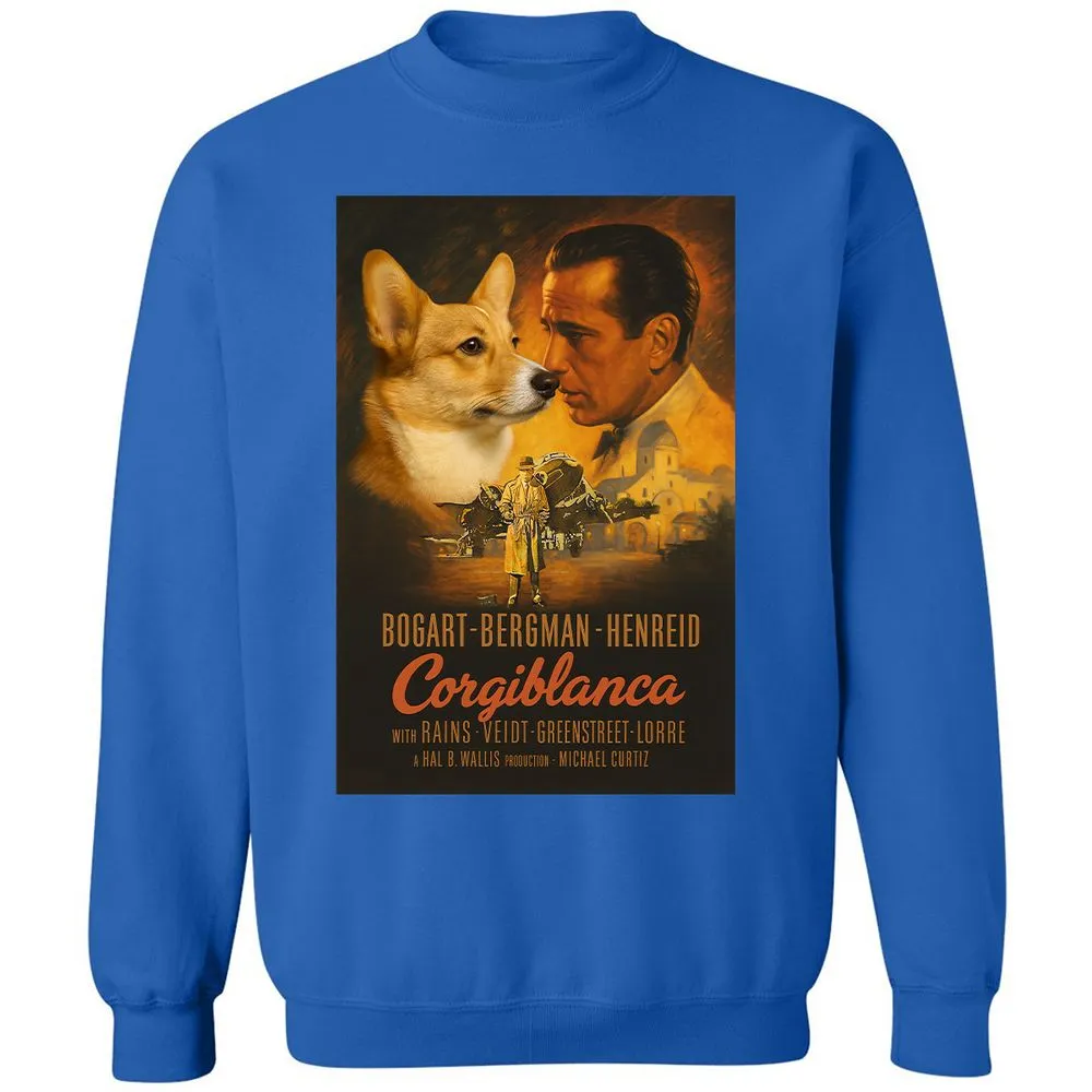 Classic Unisex Sweatshirt - UJ4RNZRB - Royal - 9