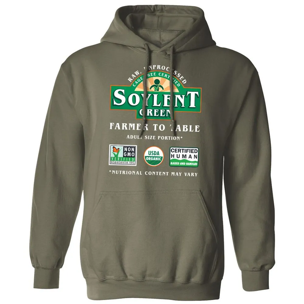 Classic Unisex Hoodie - LMN3ND96 - Military Green - 4