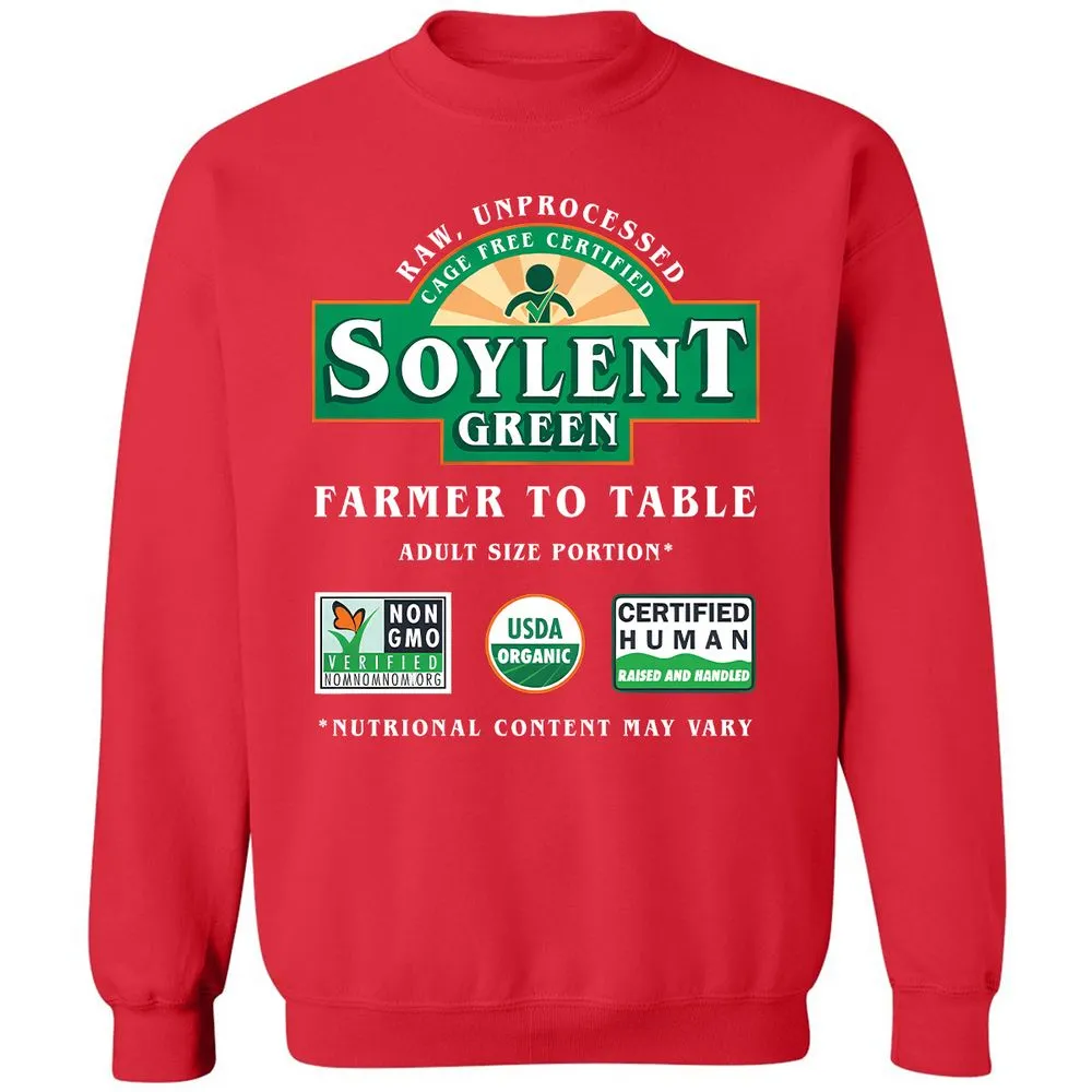 Classic Unisex Sweatshirt - PGXW7NMJ - Red - 5