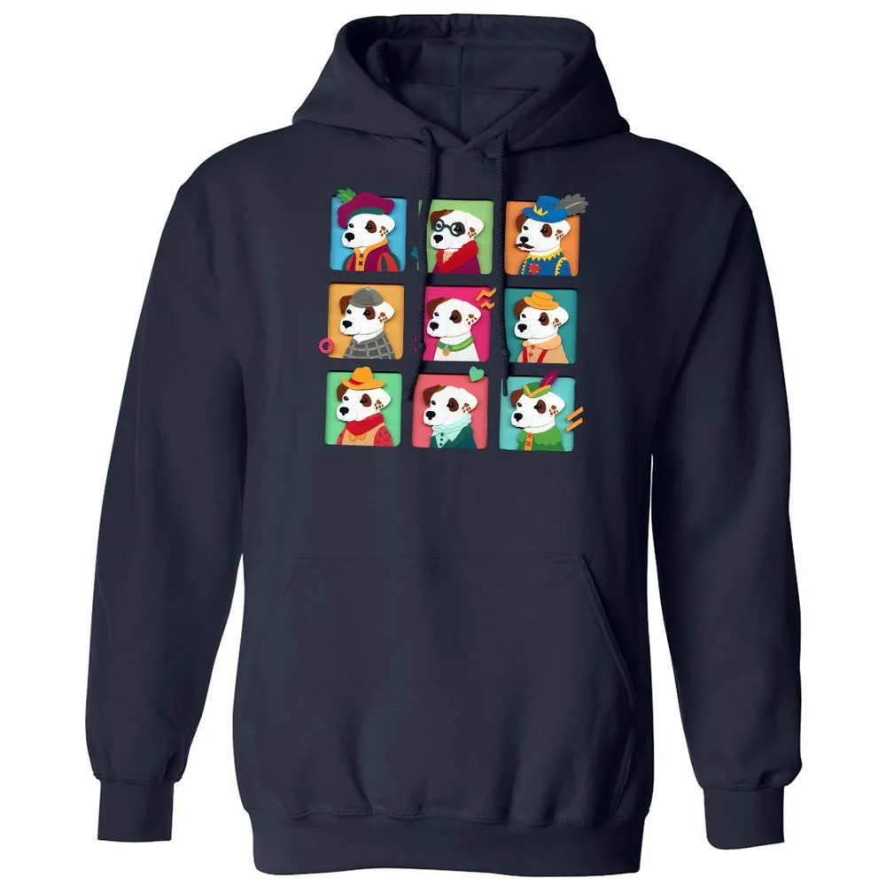Classic Unisex Hoodie - UVN6VFM5 - Navy - 2