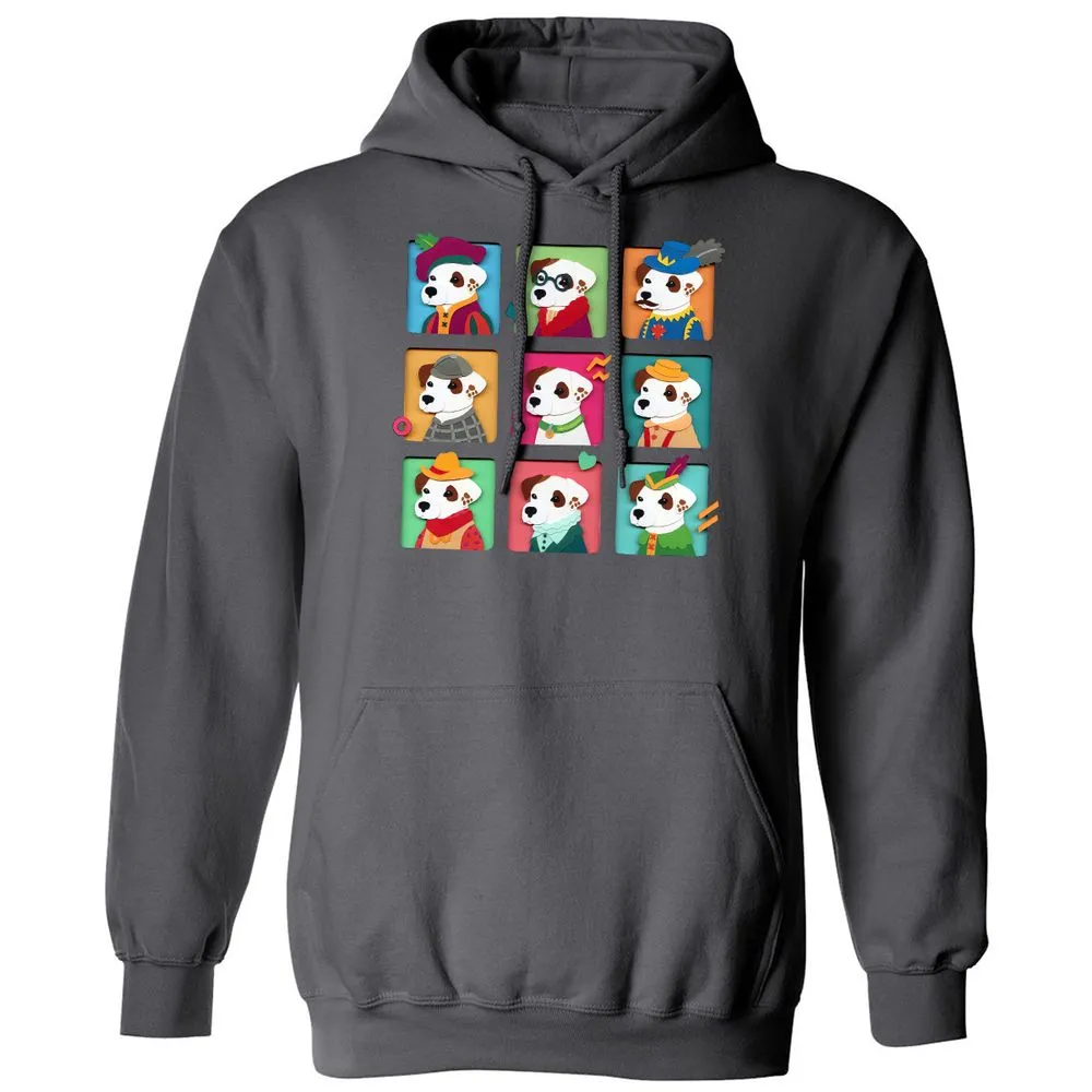 Classic Unisex Hoodie - UVN6VFM5 - Charcoal - 7