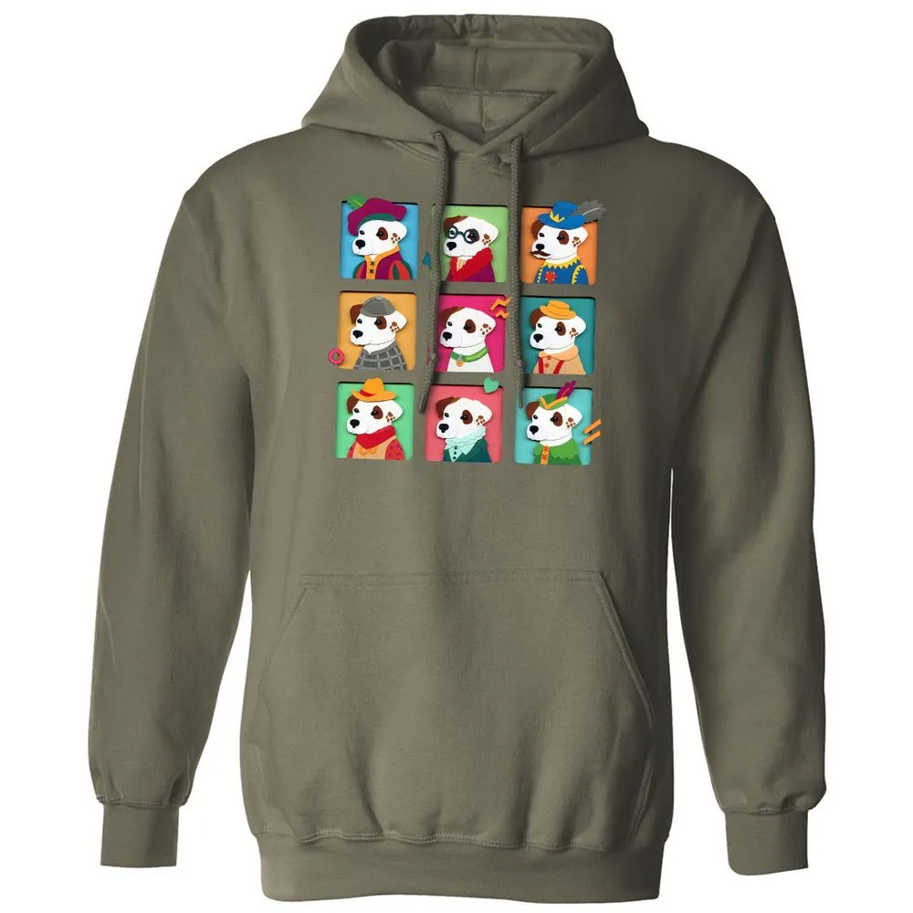 Classic Unisex Hoodie - UVN6VFM5 - Military Green - 4