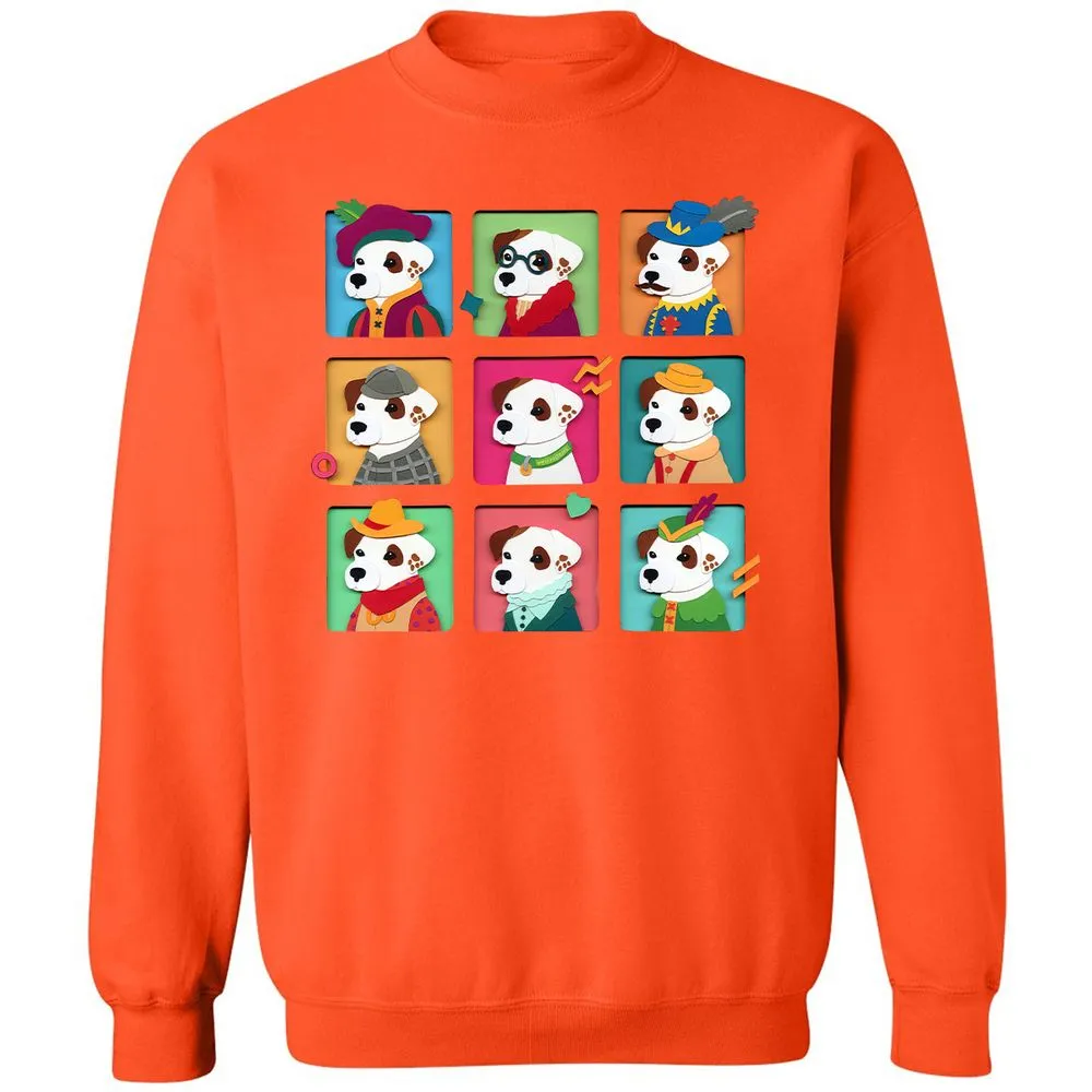 Classic Unisex Sweatshirt - J8586YCG - Orange - 10
