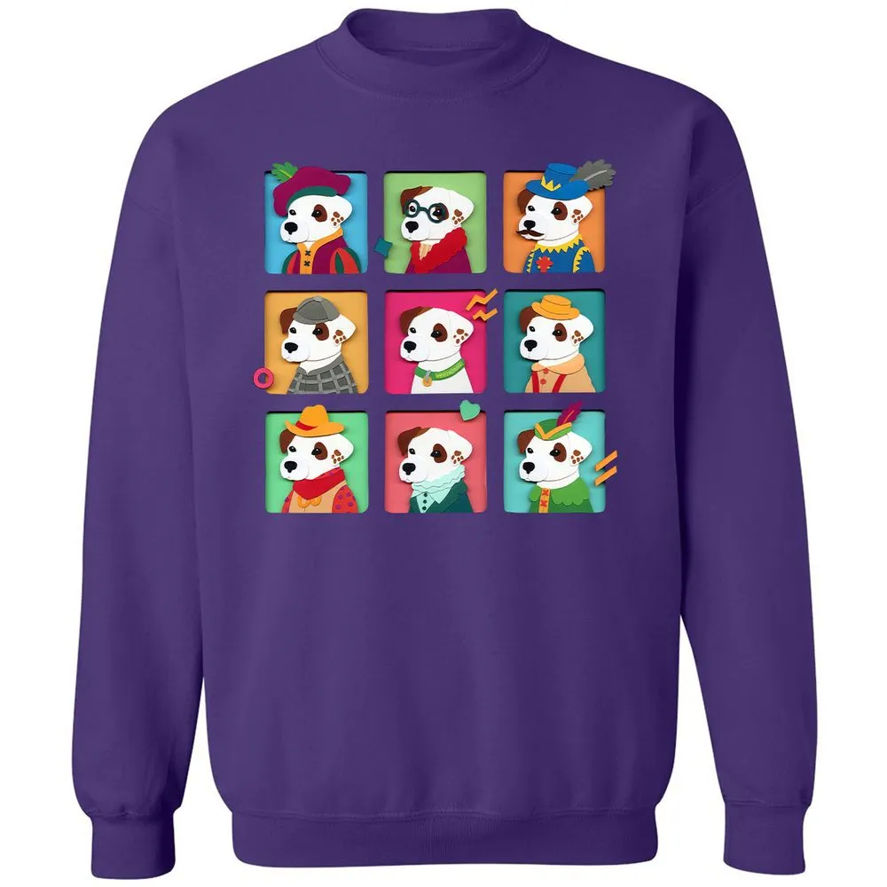 Classic Unisex Sweatshirt - J8586YCG - Purple - 6
