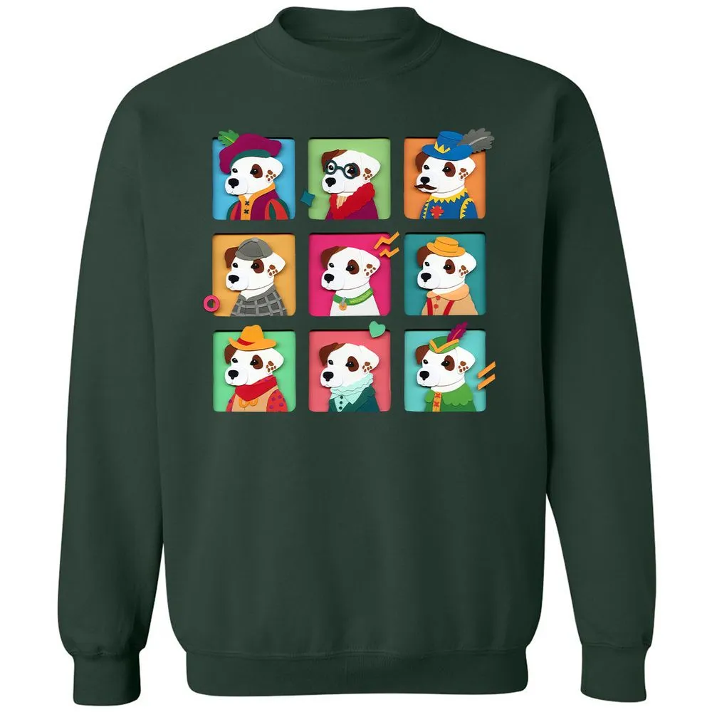 Classic Unisex Sweatshirt - J8586YCG - Forest Green - 4