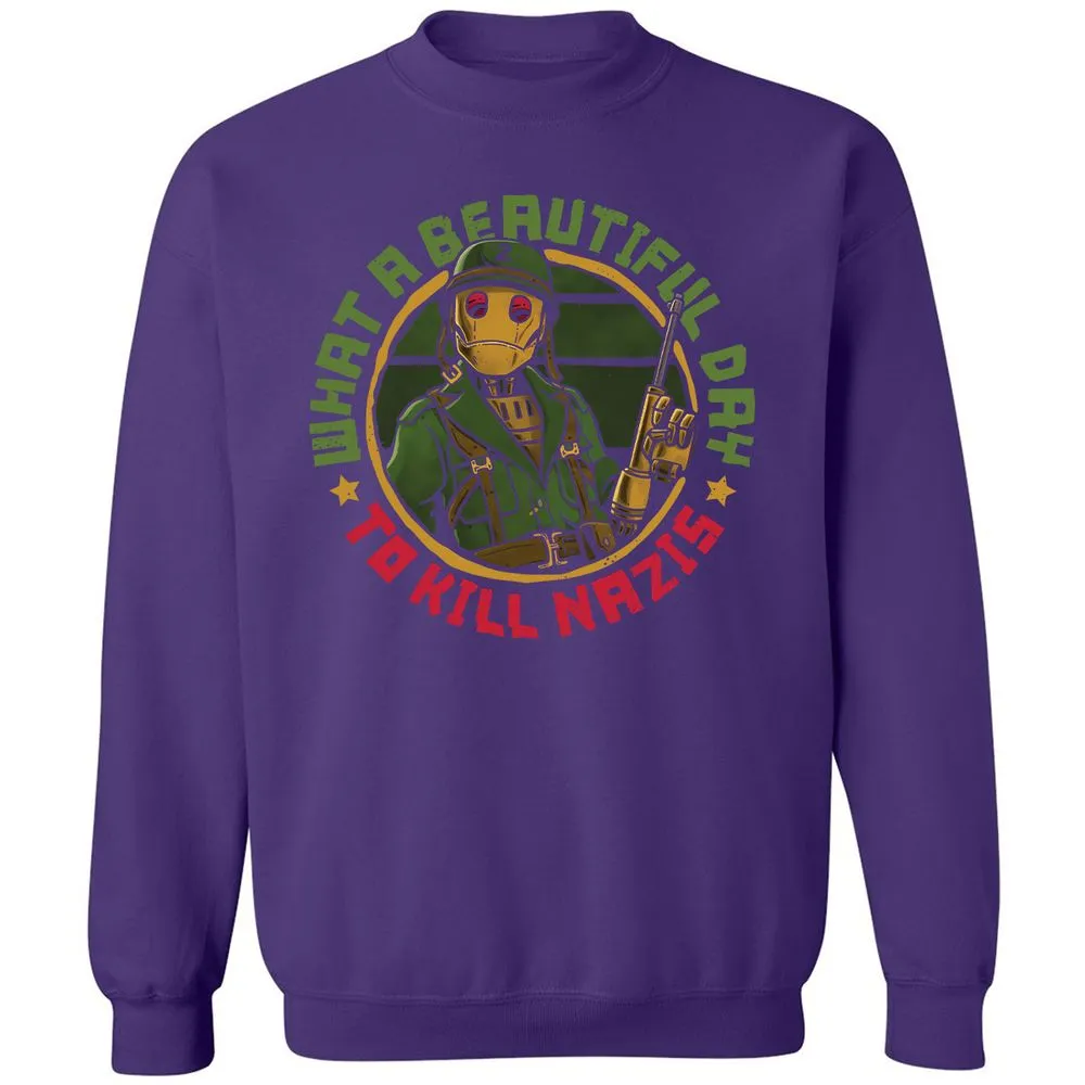 Classic Unisex Sweatshirt - G7X68WJQ - Purple - 6
