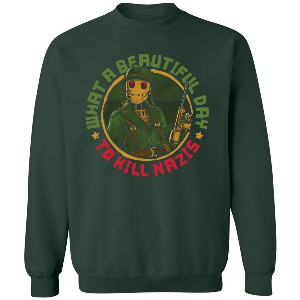 Classic Unisex Sweatshirt - G7X68WJQ - Forest Green - 4