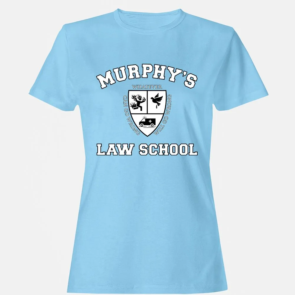 Women's T-Shirt - TDD9Z6EQ - Light Blue - 8