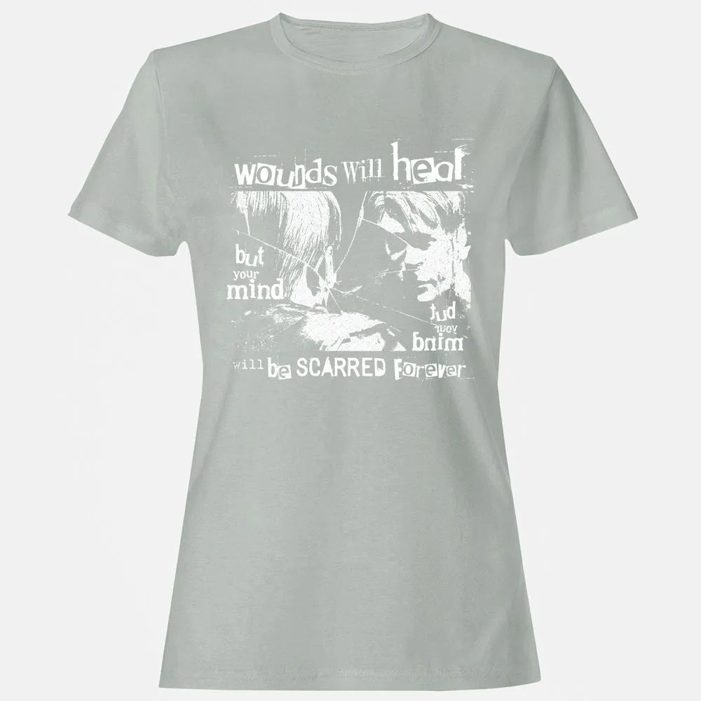 Women's T-Shirt - TNBR3N7P - Ash - 2