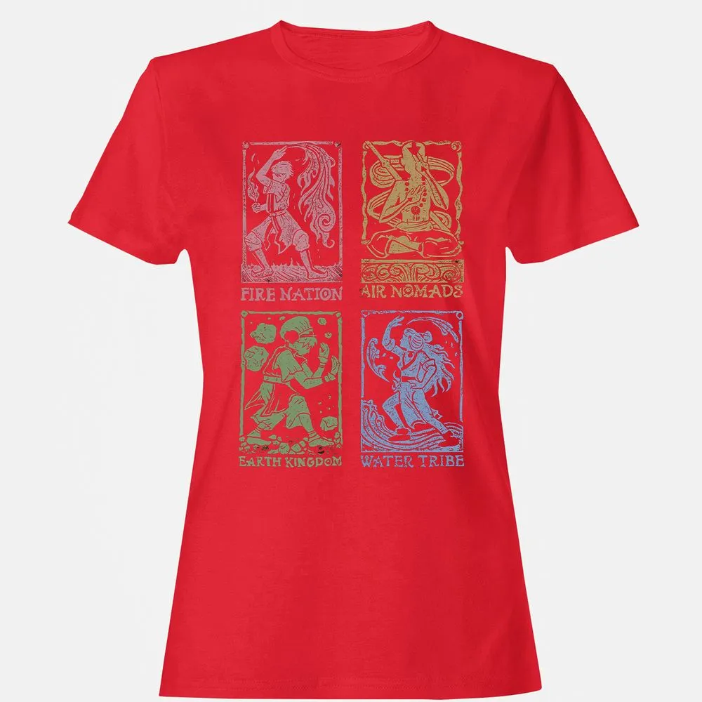 Women's T-Shirt - VX4H667H - Red - 13