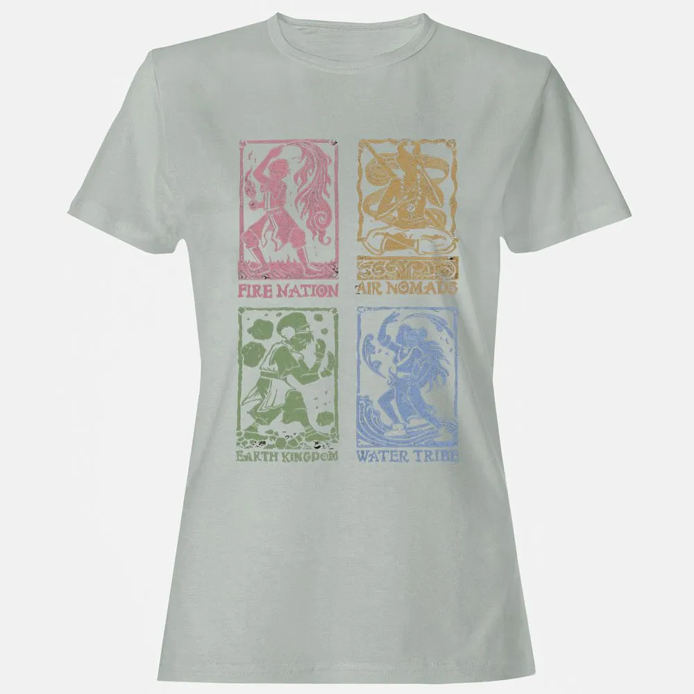 Women's T-Shirt - VX4H667H - Ash - 2
