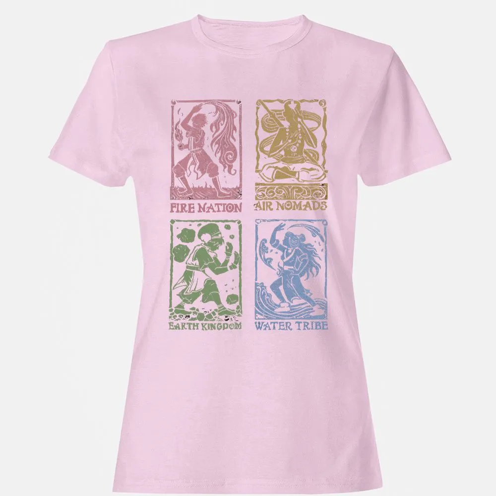 Women's T-Shirt - VX4H667H - Light Pink - 9