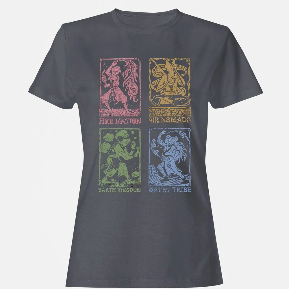 Women's T-Shirt - VX4H667H - Dark Heather - 5