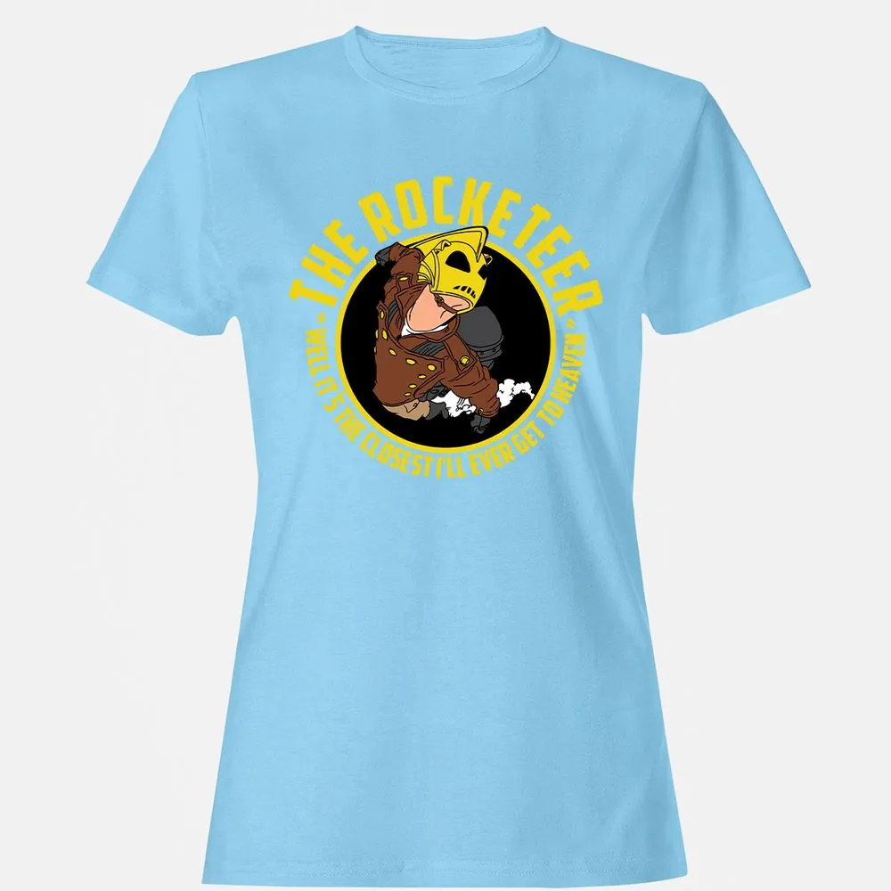 Women's T-Shirt - LJCW9R8N - Light Blue - 8