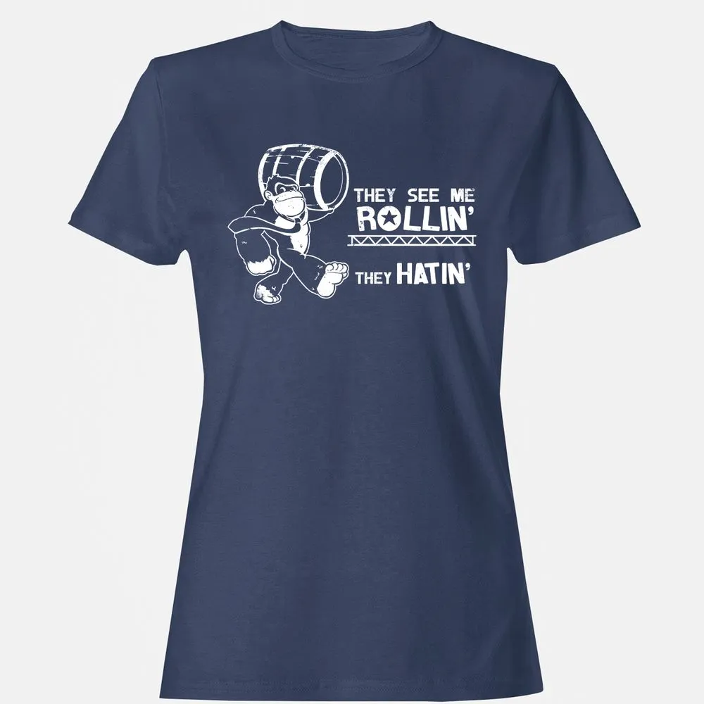 Women's T-Shirt - YAT3PMXA - Navy - 10