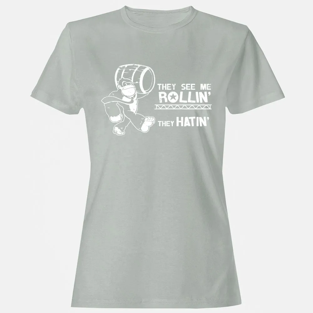 Women's T-Shirt - YAT3PMXA - Ash - 2