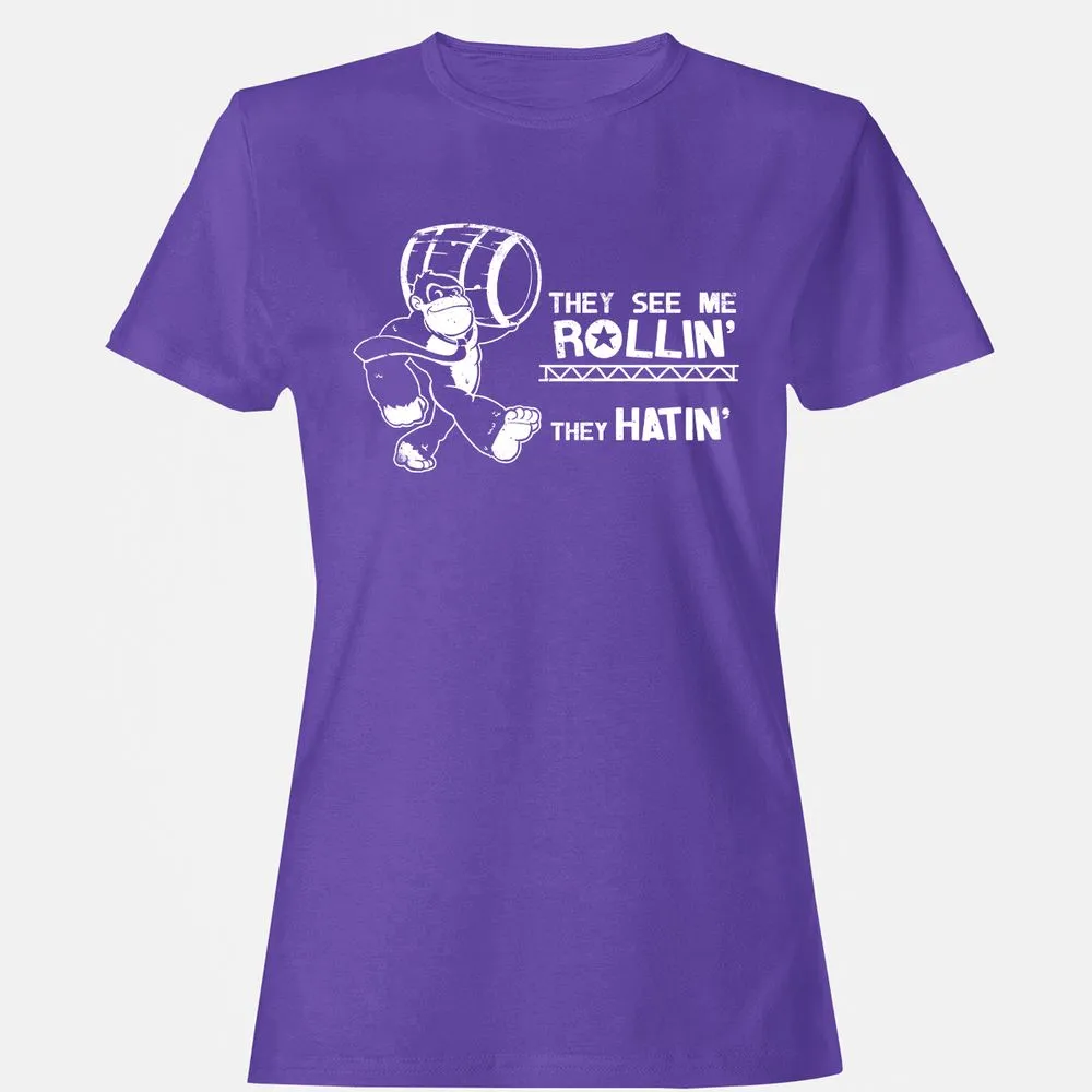 Women's T-Shirt - YAT3PMXA - Purple - 12