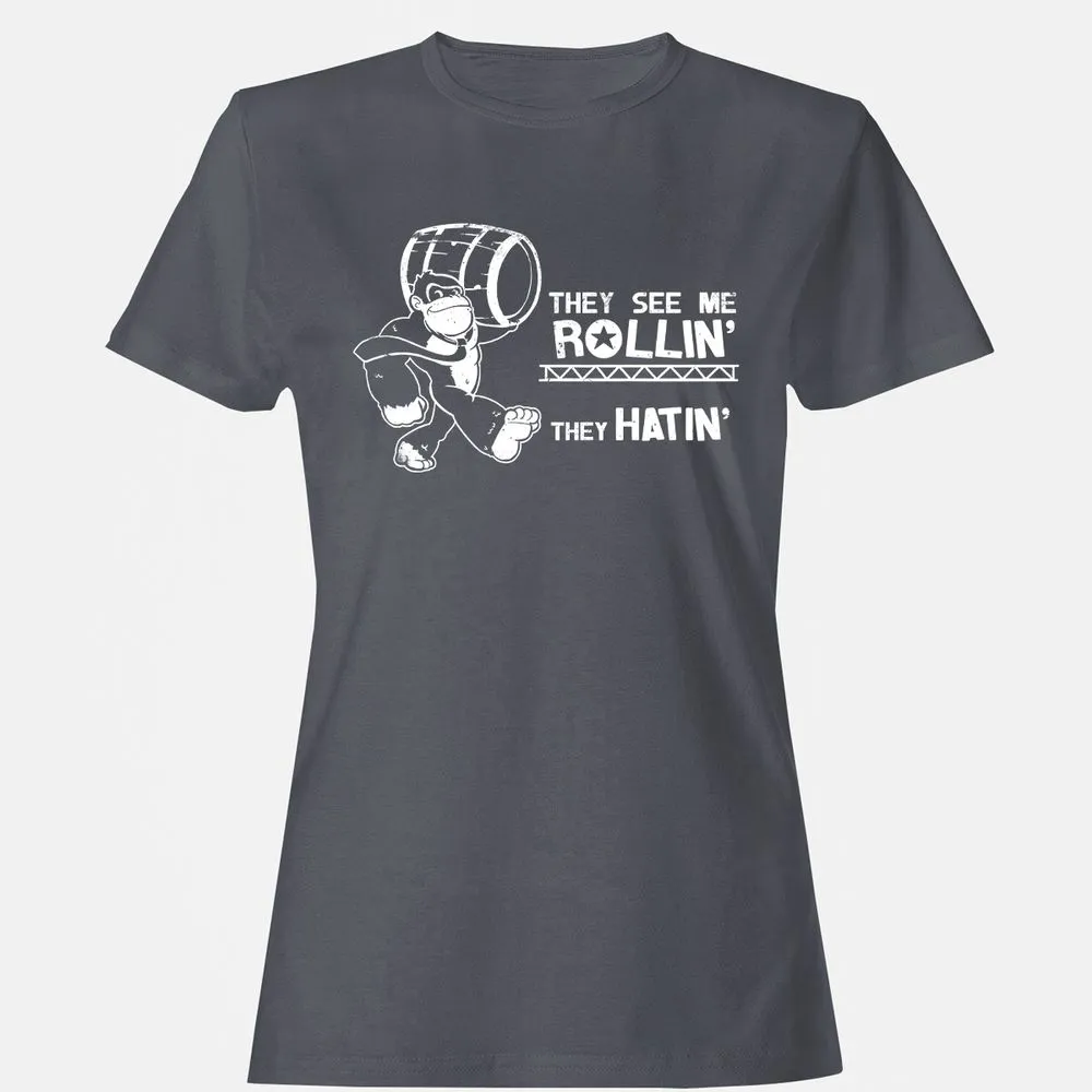 Women's T-Shirt - YAT3PMXA - Dark Heather - 5