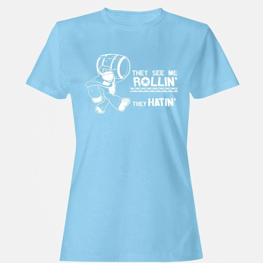 Women's T-Shirt - YAT3PMXA - Light Blue - 8