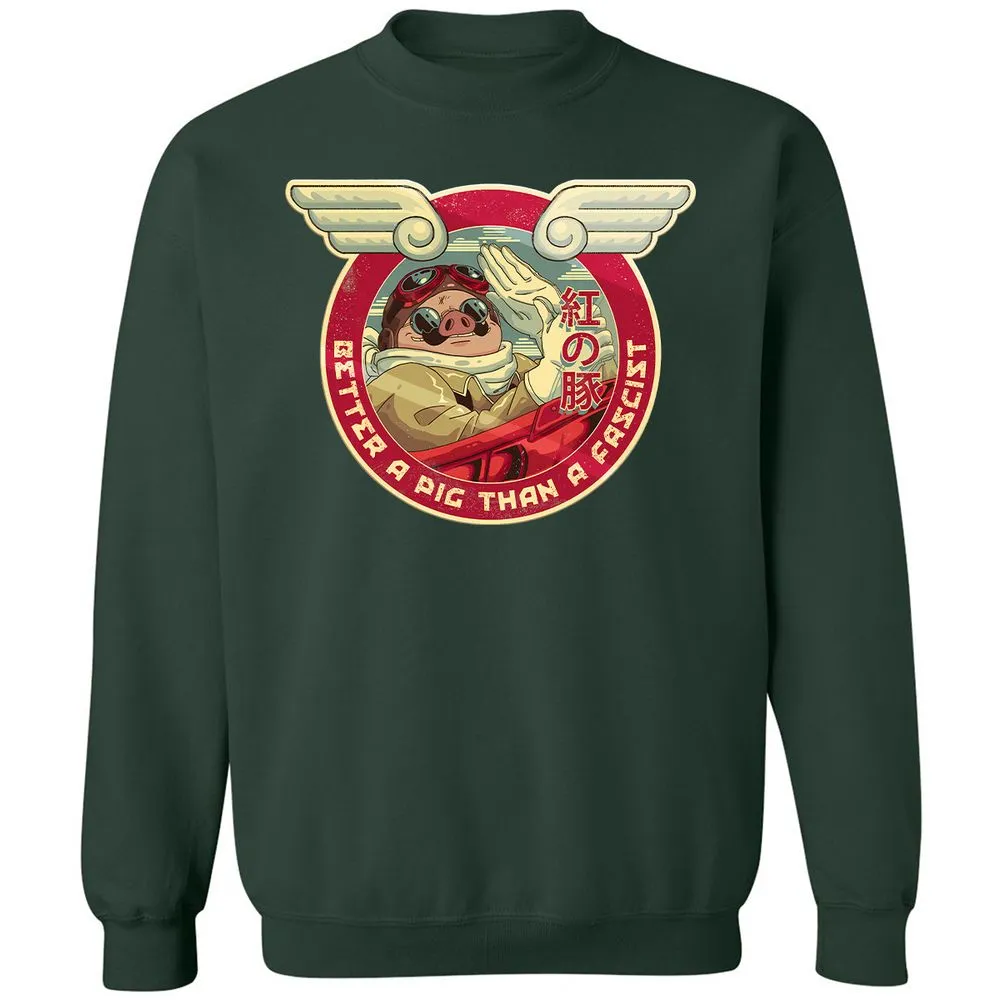 Classic Unisex Sweatshirt - HUU4U4D1 - Forest Green - 4