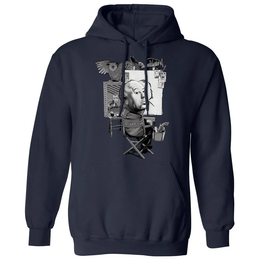 Classic Unisex Hoodie - Q36LT1MZ - Navy - 8