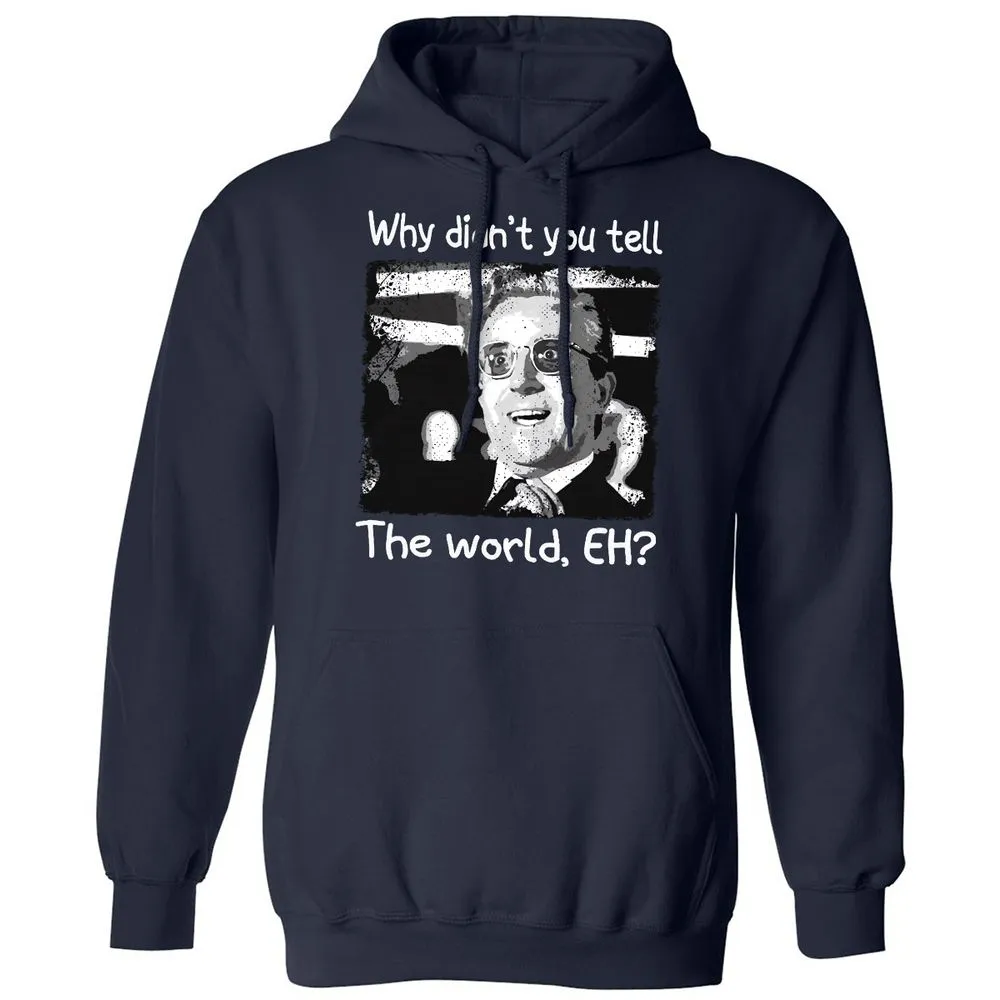 Classic Unisex Hoodie - QRTWQCBZ - Navy - 2