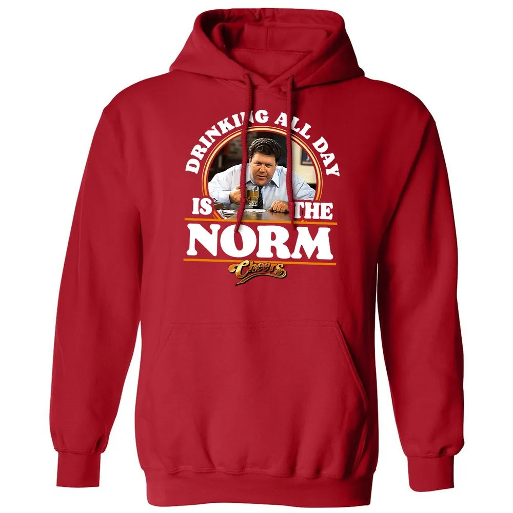 Classic Unisex Hoodie - HJQ82Y3S - Red - 5